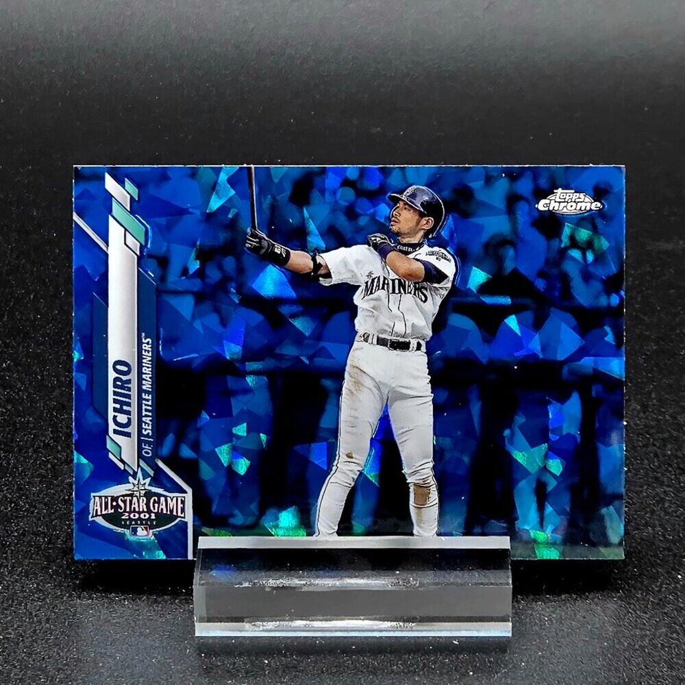 2020 Ichiro All Star Debut Topps Chrome Update Sapphire Seattle Mariners Star